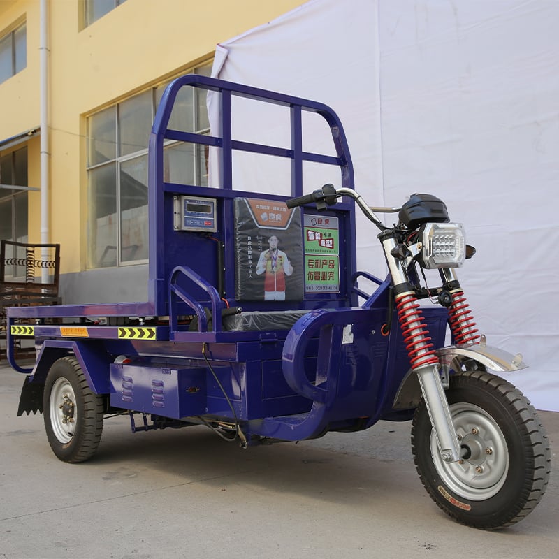 1.7x1.2m lift tricycle with electronic scale