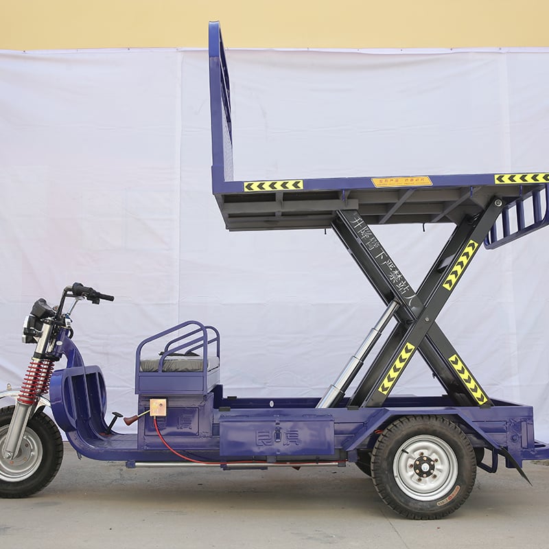 1.8x1.2m lift and lower chassis tricycle